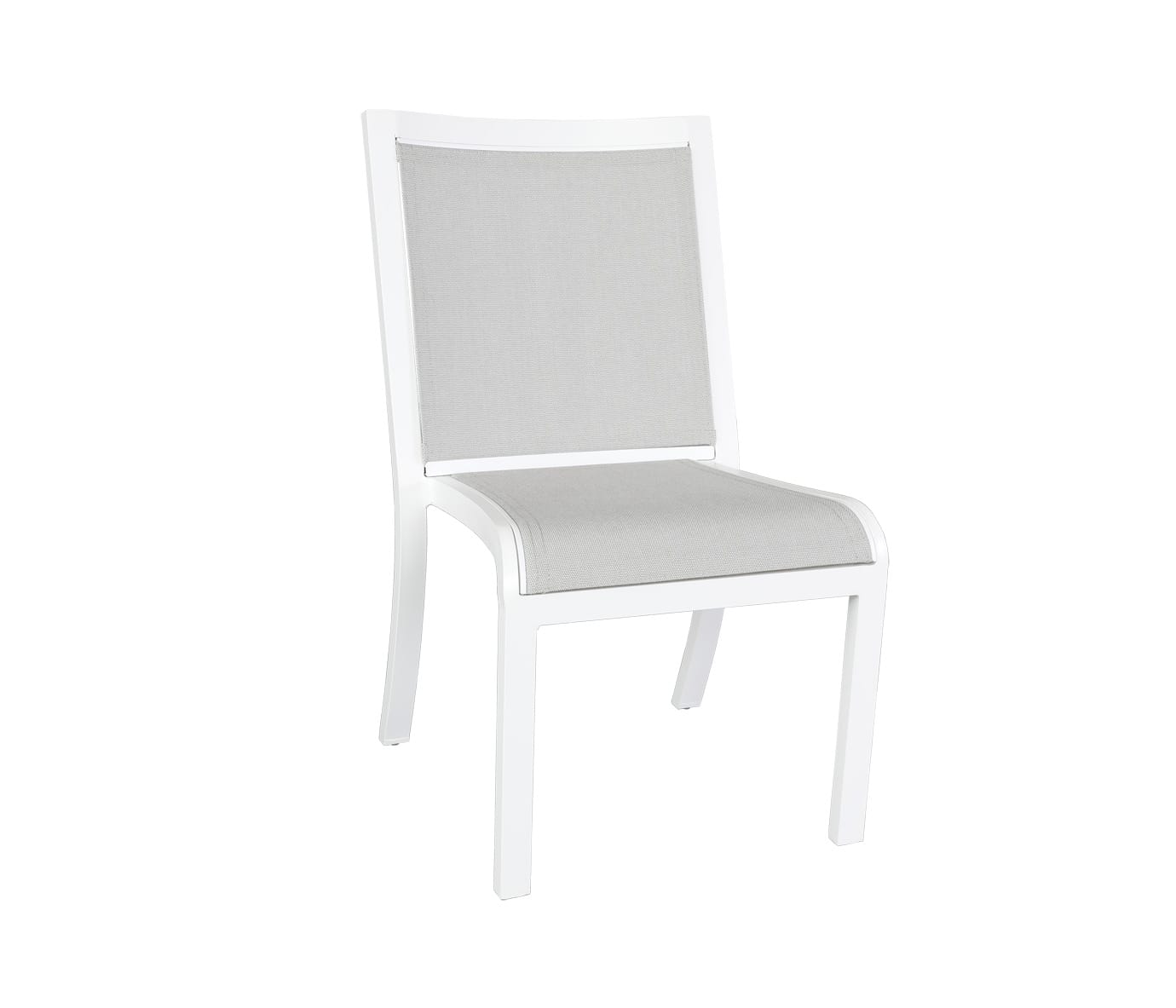 Cabana Coast Outdoor Living > Patio Furniture > Dining White / Sailing Seagull Cabana Coast Millcroft Armless Dining Chair