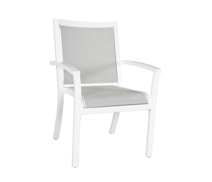 Cabana Coast Outdoor Living > Patio Furniture > Dining White / Sailing Seagull Cabana Coast Millcroft Dining Arm Chair
