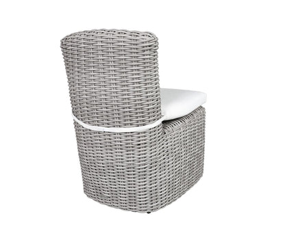 Cabana Coast Outdoor Living > Patio Furniture > Dining Willow / Marvel Cloud Cabana Coast Etta Armless Dining Chair