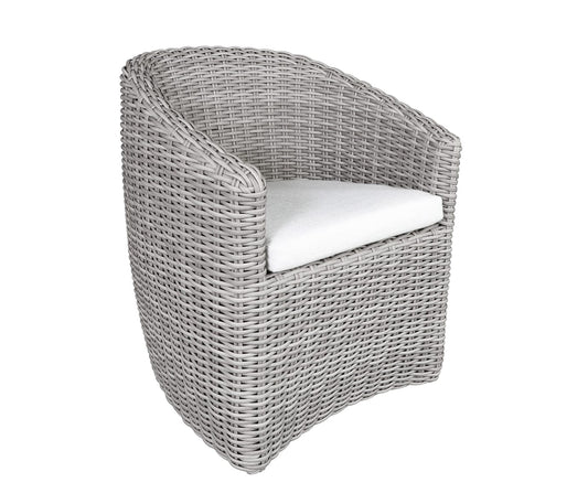 Cabana Coast Outdoor Living > Patio Furniture > Dining Willow / Marvel Cloud Cabana Coast Etta Dining Arm Chair