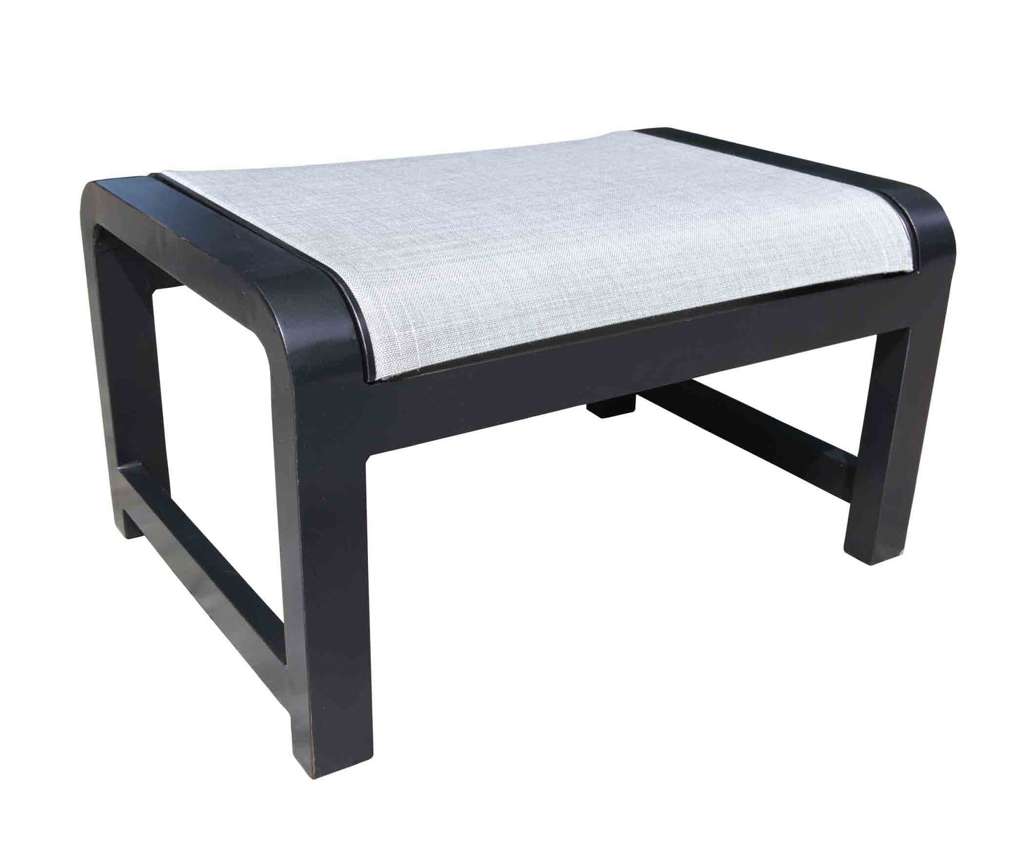 Cabana Coast Outdoor Living > Patio Furniture > Lounge Black / Sailing Seagull Cabana Coast Millcroft Ottoman
