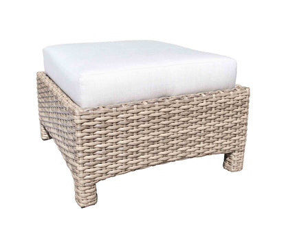 Cabana Coast Outdoor Living > Patio Furniture > Lounge Drift Teak / Cast Silver Cabana Coast Riverside Ottoman