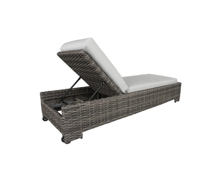 Cabana Coast Outdoor Living > Patio Furniture > Lounge Reef / Charcoal Sand Cabana Coast Sedona Lounge Chair