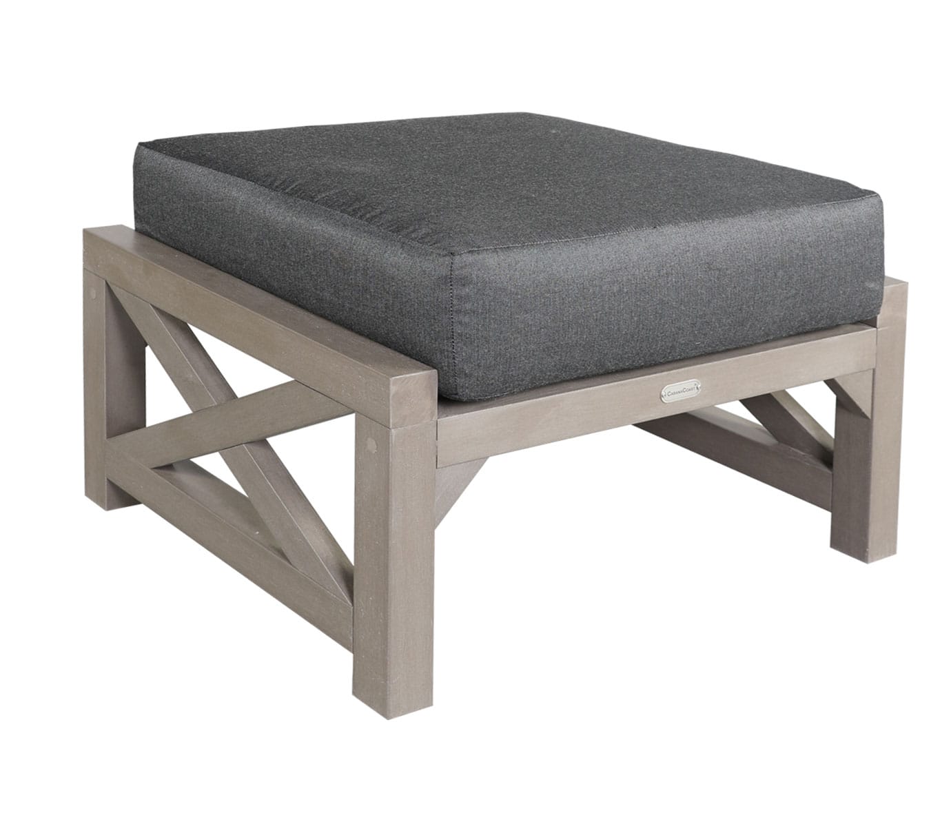 Cabana Coast Outdoor Living > Patio Furniture > Lounge Weathered / Italian Sand Cabana Coast Kensington Ottoman