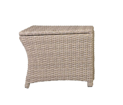 Cabana Coast Outdoor Living > Patio Furniture > Tables & End Tables Cabana Coast Riverside Storage Wedge Table