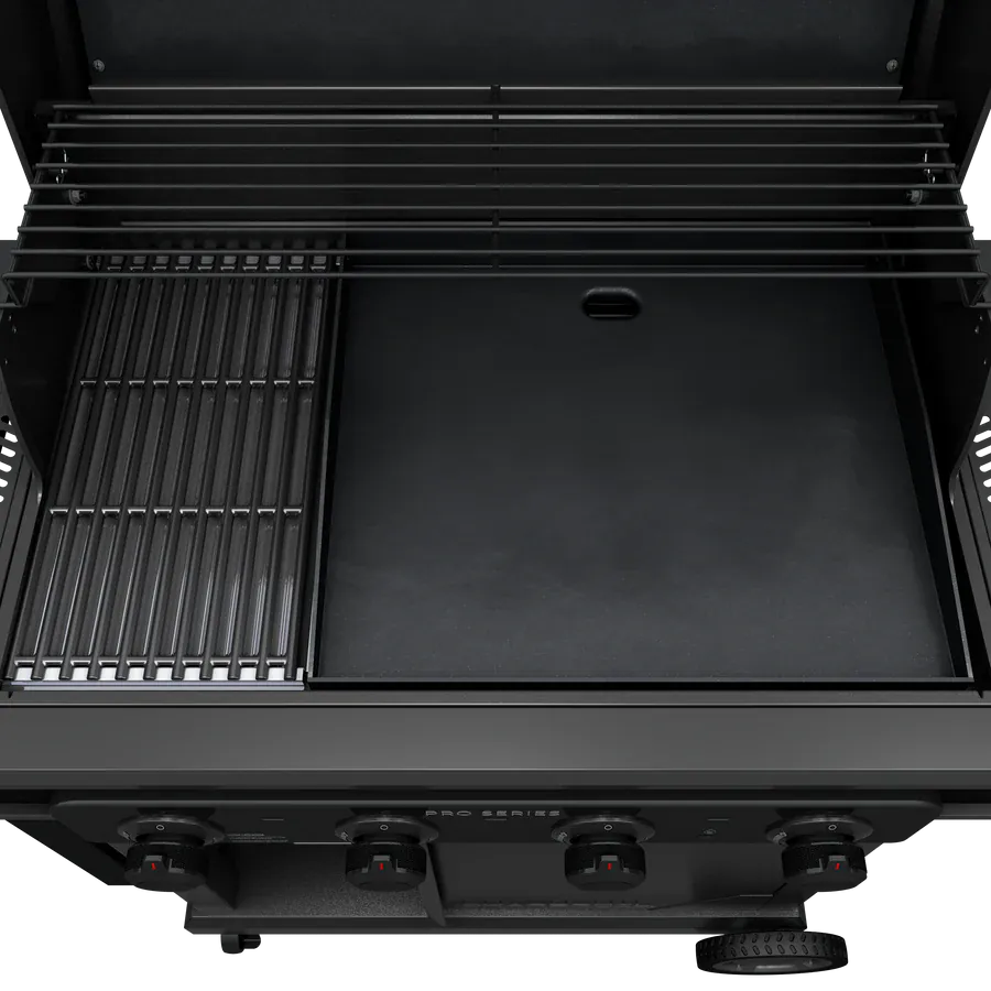 Charbroil Outdoor Cooking > Gas Grills > BBQs Propane Charbroil Pro Series™ 4-Burner Gas Grill and Griddle