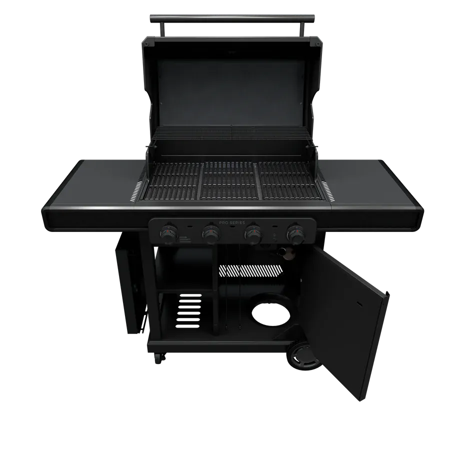 Charbroil Outdoor Cooking > Gas Grills > BBQs Propane Charbroil Pro Series™ 4-Burner Gas Grill and Griddle