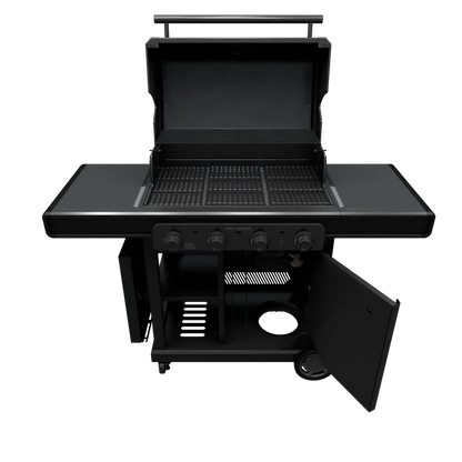 Charbroil Outdoor Cooking > Gas Grills > BBQs Propane Charbroil Pro Series™ 4-Burner Gas Grill and Griddle