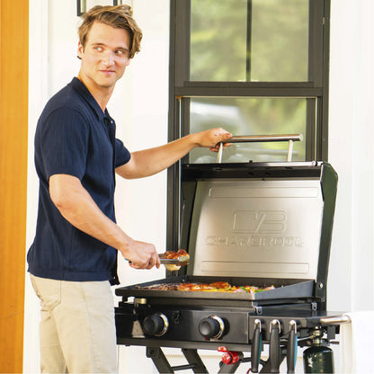 Charbroil Outdoor Cooking > Gas Grills > Griddle Charbroil 2 Burner Folding Cart Griddle