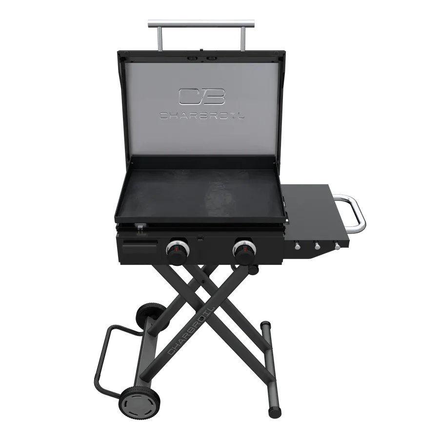 Charbroil Outdoor Cooking > Gas Grills > Griddle Charbroil 2 Burner Folding Cart Griddle