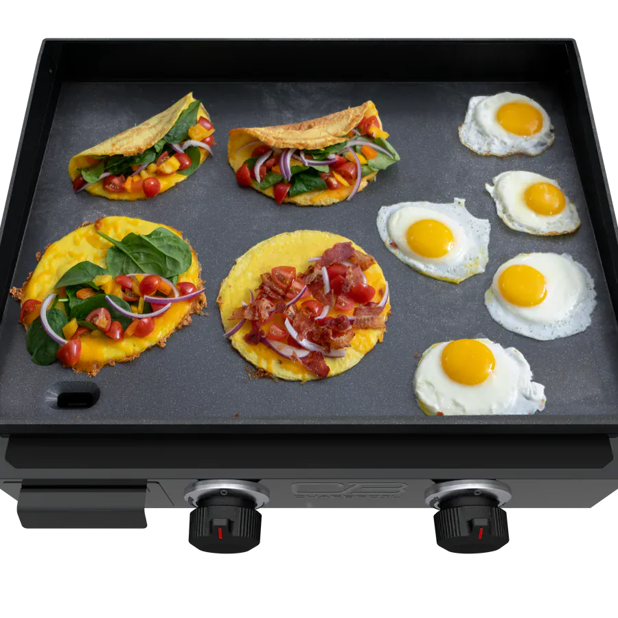Charbroil Outdoor Cooking > Gas Grills > Griddle Charbroil® 22" Performance Series Portable Tabletop 2 Burner Propane Gas Griddle