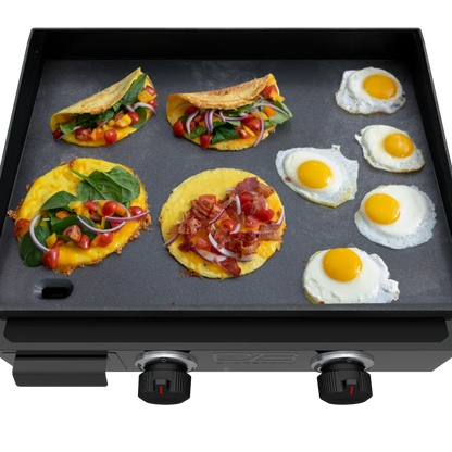 Charbroil Outdoor Cooking > Gas Grills > Griddle Charbroil® 22" Performance Series Portable Tabletop 2 Burner Propane Gas Griddle