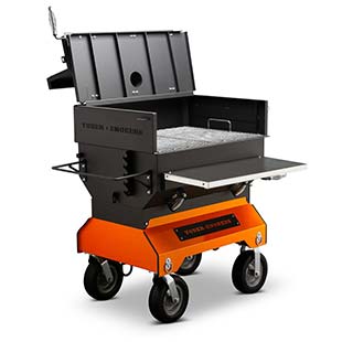 Yoder Smokers Flat Top 24" x 36" Competition Cart Charcoal Grill