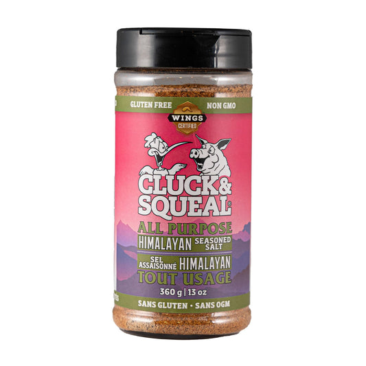 Cluck and Squeal Barbecue Accessories > Food Prep > Sauces & Spices Cluck and Squeal All Purpose Himalayan Seasoning - Gluten-free