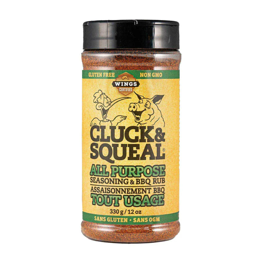 Cluck and Squeal Edibles > Seasoning > Rub Cluck and Squeal All-Purpose BBQ Seasoning