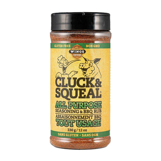 Cluck and Squeal Edibles > Seasoning > Rub Cluck and Squeal All-Purpose BBQ Seasoning