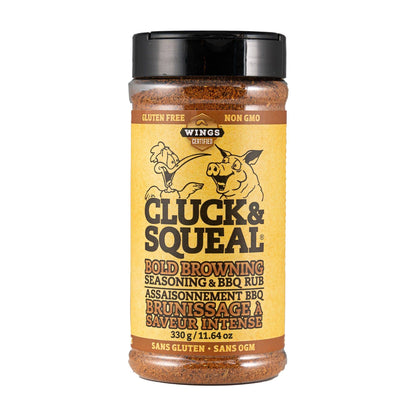 Cluck and Squeal Edibles > Seasoning > Rub Cluck and Squeal Bold Browning Rub