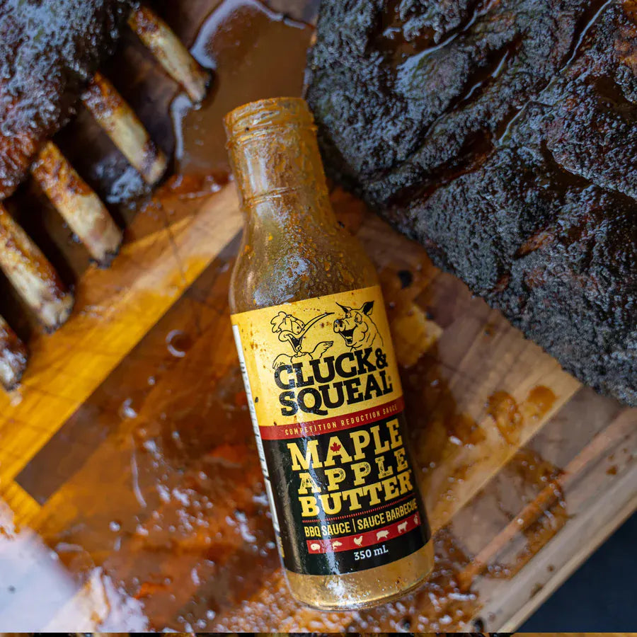 Cluck and Squeal Edibles > Seasoning > Sauce Cluck and Squeal Maple Apple Butter BBQ Sauce