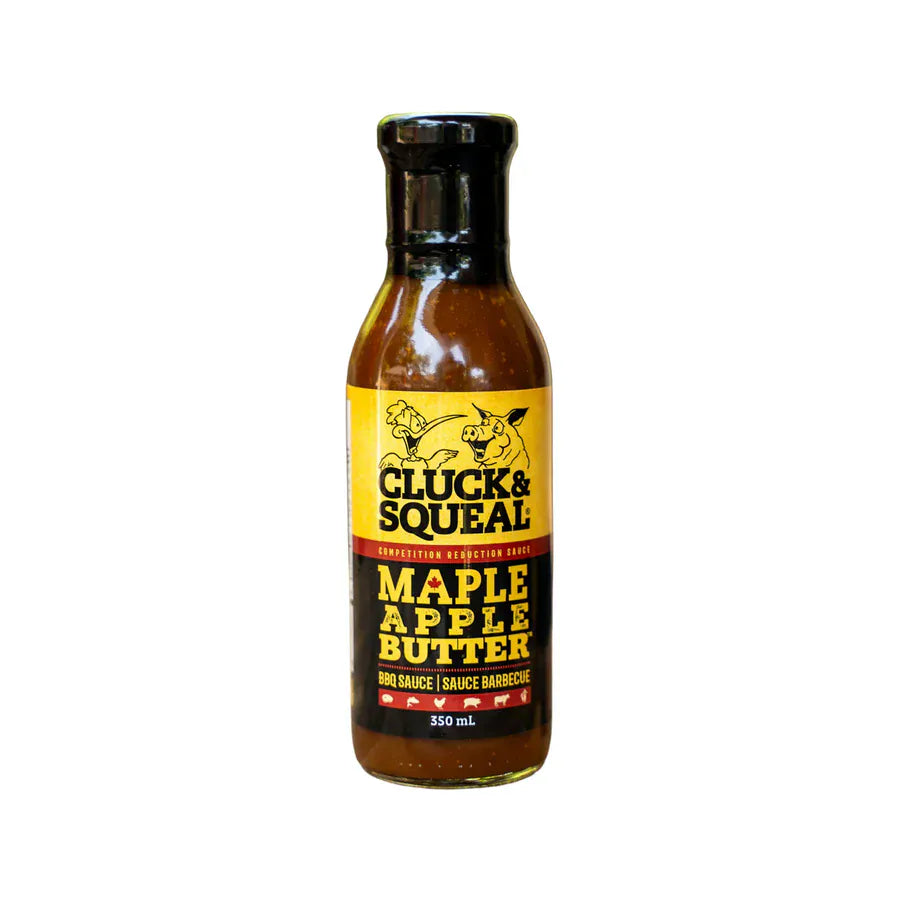 Cluck and Squeal Edibles > Seasoning > Sauce Cluck and Squeal Maple Apple Butter BBQ Sauce