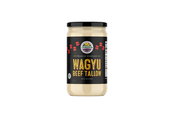 Cornhusker Kitchen Edibles > Seasoning > Cooking Sprays & Fats Wagyu Beef Tallow Jaw (28 oz)