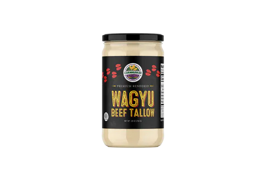 Cornhusker Kitchen Edibles > Seasoning > Cooking Sprays & Fats Wagyu Beef Tallow Jaw (28 oz)