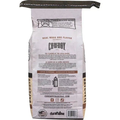 Cowboy Wood & Charcoal > Charcoal > Briquettes Cowboy Hardwood Charcoal Briquets