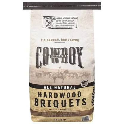 Cowboy Wood & Charcoal > Charcoal > Briquettes Cowboy Hardwood Charcoal Briquets