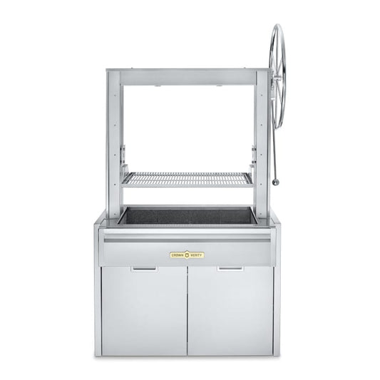 Crown Verity Outdoor Cooking > Outdoor Kitchens > Built In > Accessory Components Crown Verity Modular Argentinian Grill