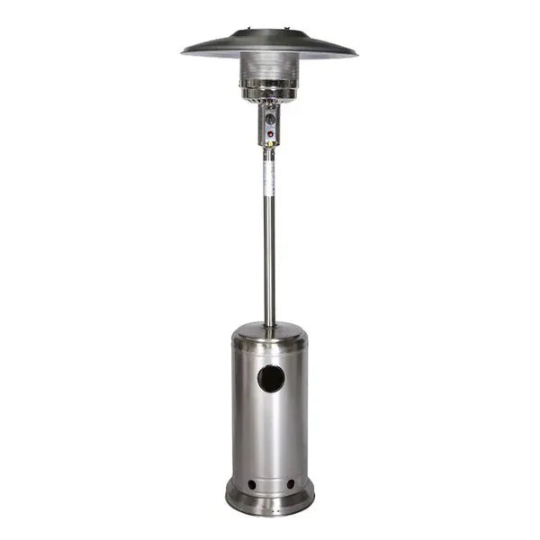 Crown Verity Outdoor Living > Heating > Patio Heaters > Freestanding Crown Verity Stainless Steel Patio Heater - Propane