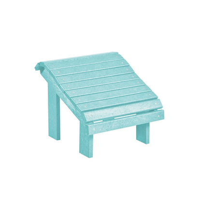 CRP Outdoor Living > Patio Furniture Aqua C.R. Plastic Products Premium Footstool