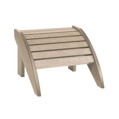 CRP Outdoor Living > Patio Furniture Beige C.R. Plastic Products Footstool