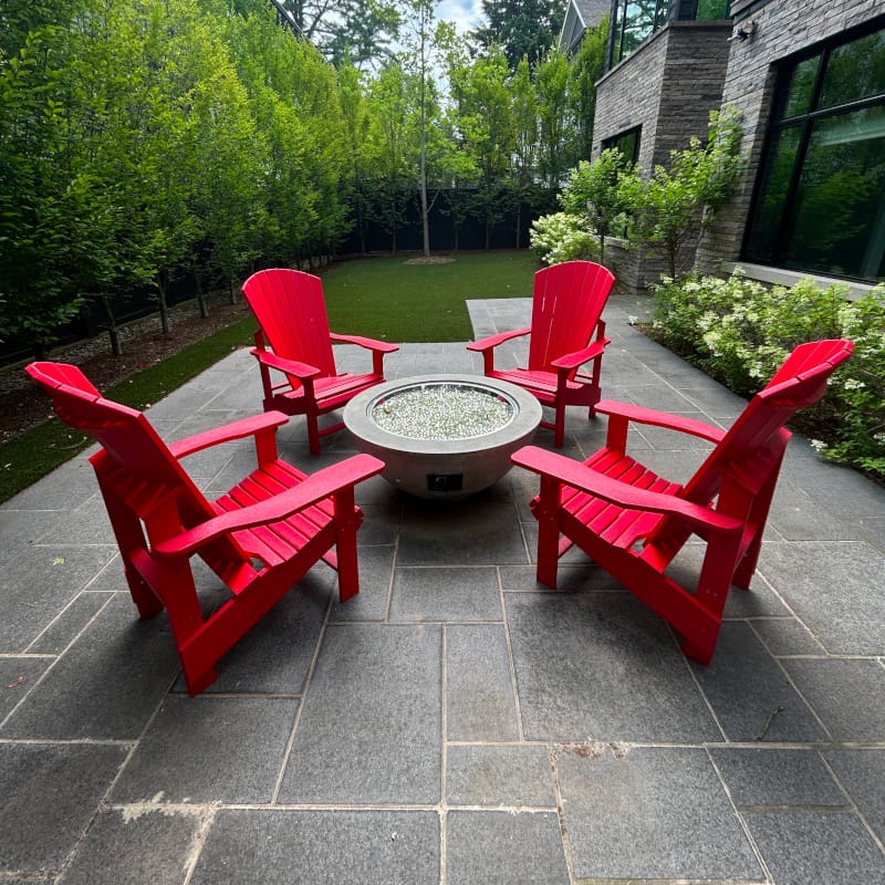 CRP Outdoor Living > Patio Furniture > Casual Seating C.R. Plastic Products Upright Adirondack Chair