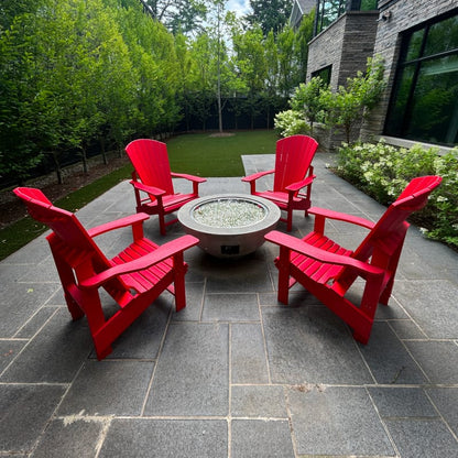 CRP Outdoor Living > Patio Furniture > Casual Seating C.R. Plastic Products Upright Adirondack Chair