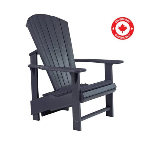 CRP Outdoor Living > Patio Furniture > Casual Seating C.R. Plastic Products Upright Adirondack Chair