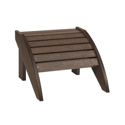 CRP Outdoor Living > Patio Furniture Chocolate C.R. Plastic Products Footstool