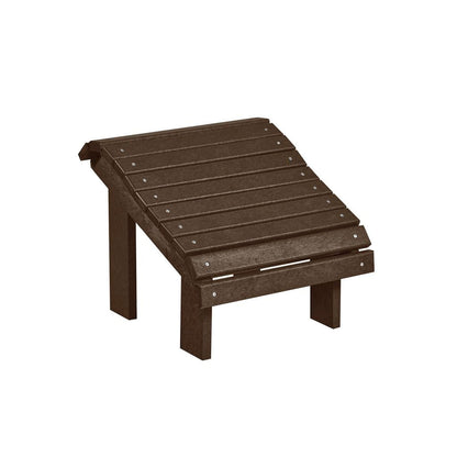 CRP Outdoor Living > Patio Furniture Chocolate C.R. Plastic Products Premium Footstool