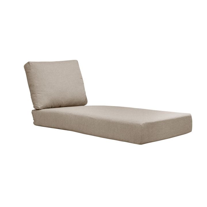 CRP Outdoor Living > Patio Furniture > Deep Seating Black / Cast Ash C.R. Plastic Products Tofino Deep Seating Chaise Expansion