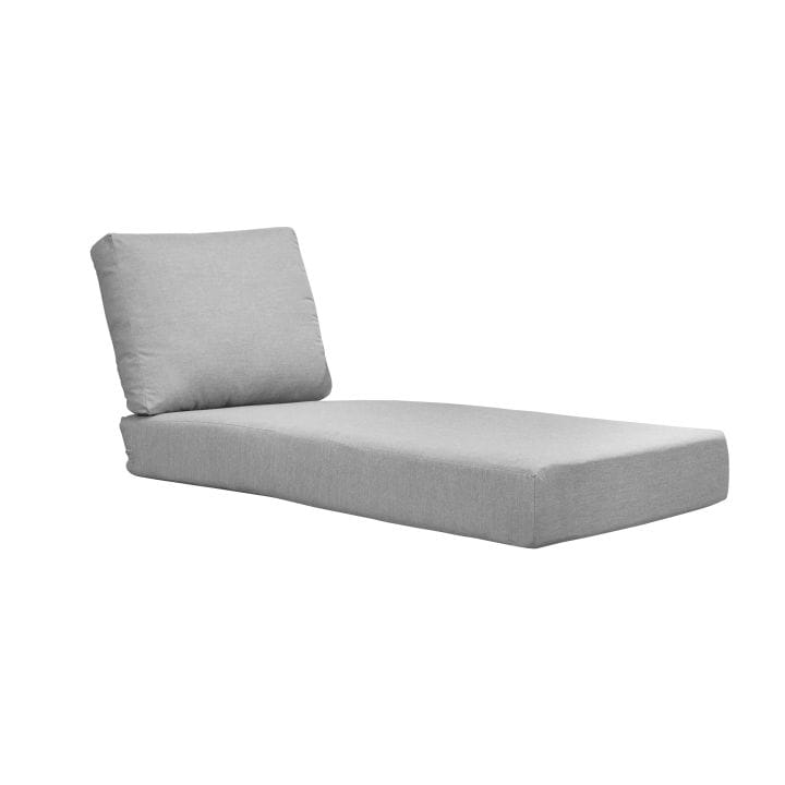 CRP Outdoor Living > Patio Furniture > Deep Seating Black / Cast Granite C.R. Plastic Products Tofino Deep Seating Chaise Expansion