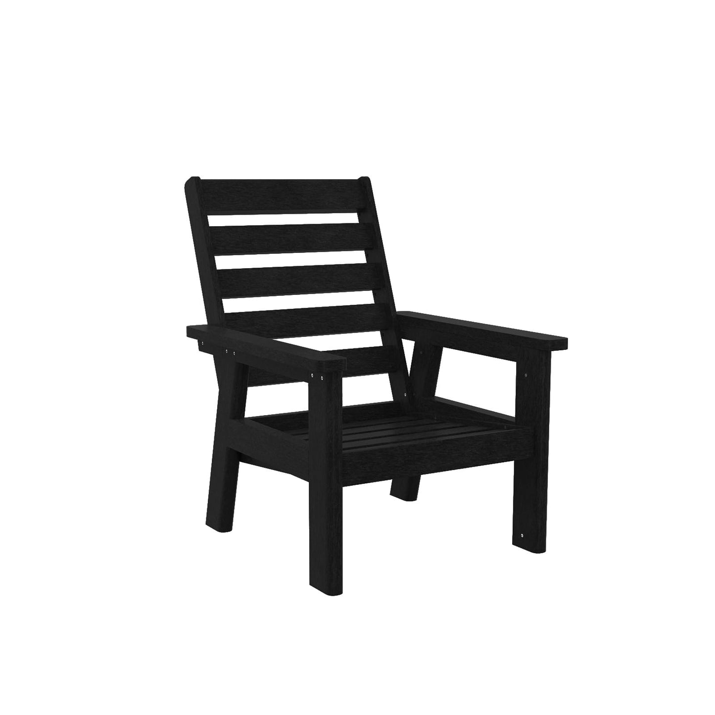 CRP Outdoor Living > Patio Furniture > Deep Seating C.R. Plastic Products Charleston Deep Seating High Back Arm Chair with Sunbrella Cushions