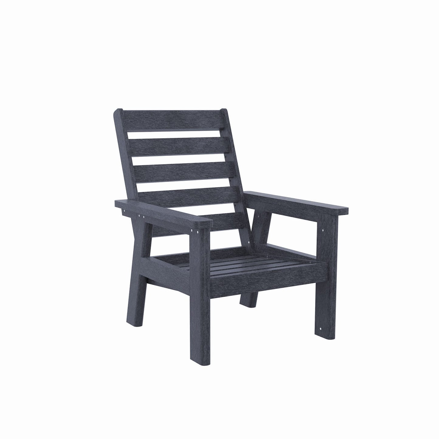 CRP Outdoor Living > Patio Furniture > Deep Seating C.R. Plastic Products Charleston Deep Seating High Back Arm Chair with Sunbrella Cushions
