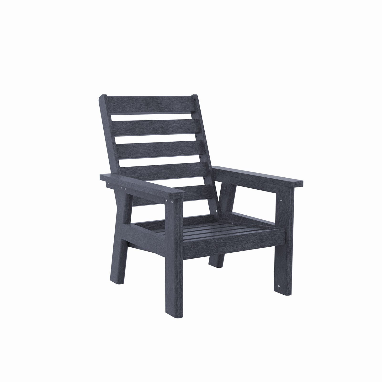 CRP Outdoor Living > Patio Furniture > Deep Seating C.R. Plastic Products Charleston Deep Seating High Back Arm Chair with Sunbrella Cushions