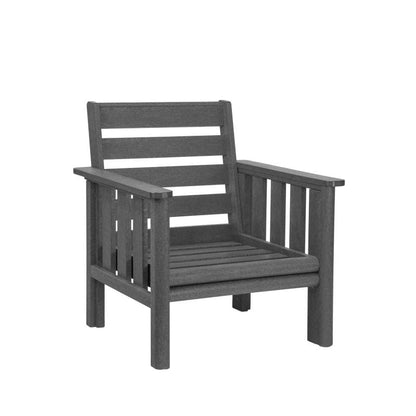 CRP Outdoor Living > Patio Furniture > Deep Seating C.R. Plastic Products Stratford Deep Seating Arm Chair with Sunbrella Fabric Cushions