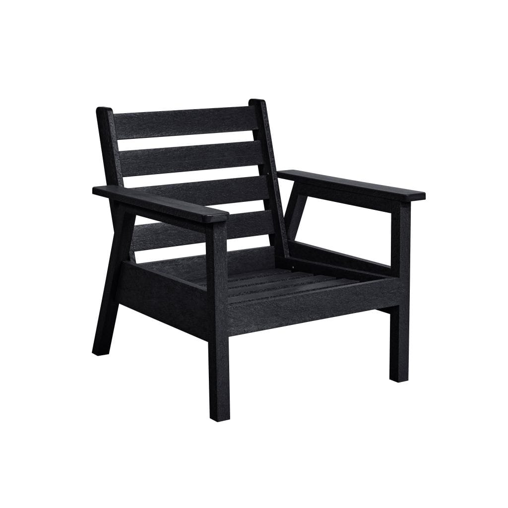 CRP Outdoor Living > Patio Furniture > Deep Seating C.R. Plastic Products Tofino Arm Chair with Sunbrella Cushions