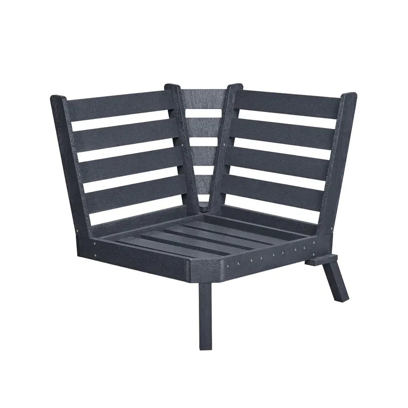 CRP Outdoor Living > Patio Furniture > Deep Seating C.R. Plastic Products Tofino Deep Seating Sectional Corner with Sunbrella Cushions