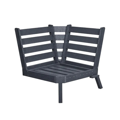 CRP Outdoor Living > Patio Furniture > Deep Seating C.R. Plastic Products Tofino Deep Seating Sectional Corner with Sunbrella Cushions