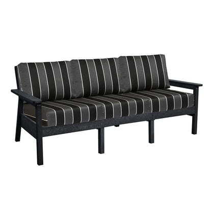 CRP Outdoor Living > Patio Furniture > Deep Seating C.R. Plastic Products Tofino Deep Seating  Sofa with Sunbrella Cushions