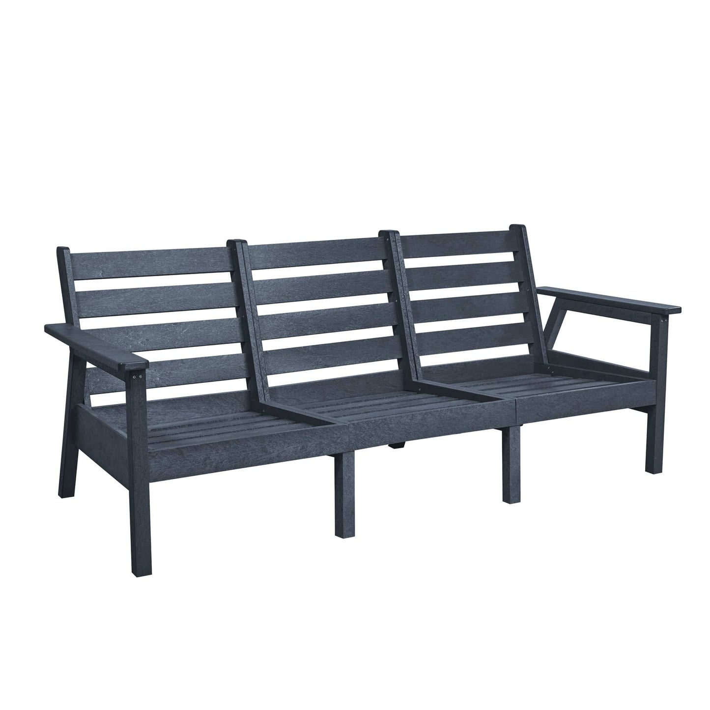 CRP Outdoor Living > Patio Furniture > Deep Seating C.R. Plastic Products Tofino Deep Seating  Sofa with Sunbrella Cushions