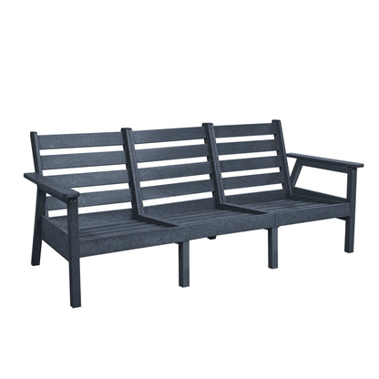 CRP Outdoor Living > Patio Furniture > Deep Seating C.R. Plastic Products Tofino Deep Seating  Sofa with Sunbrella Cushions