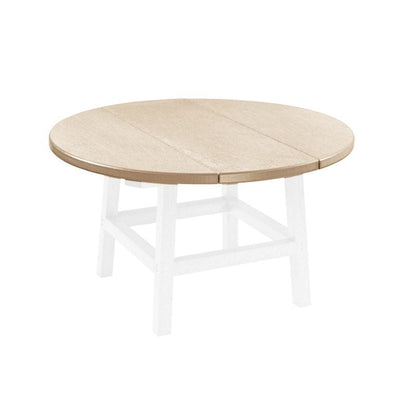 CRP Outdoor Living > Patio Furniture > Dining Beige C.R. Plastic Products 32" Round Table Top