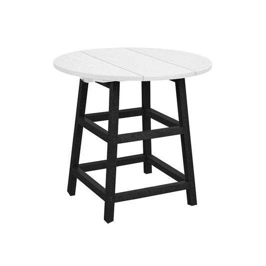 CRP Outdoor Living > Patio Furniture > Dining Black C.R. Plastic Products Dining table legs